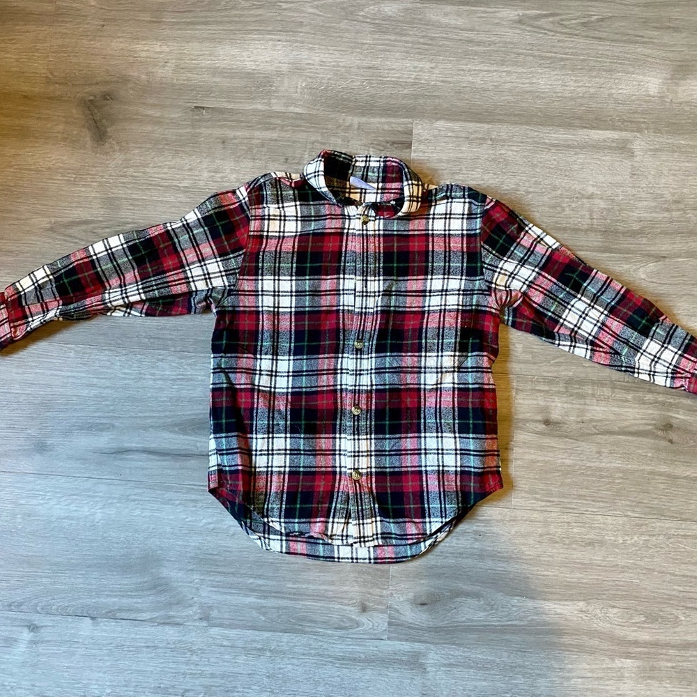Hanna Andersson Plaid Shirt